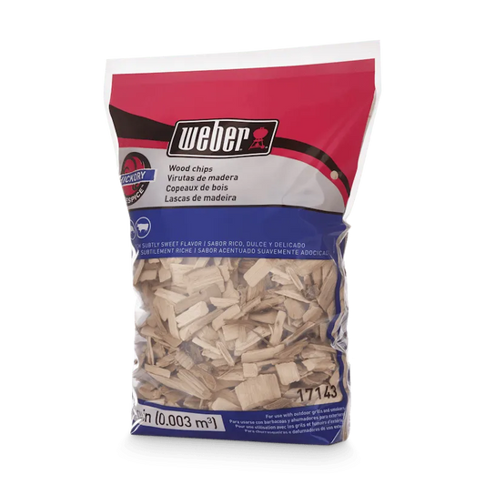 Hickory Wood Chips - 192 cu. in. (0.003 m³) bag