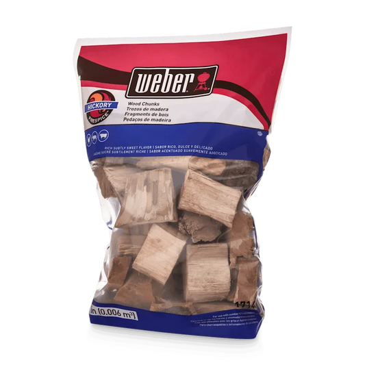 Hickory Wood Chunks - 350 cu. in. (0.006 m³) bag