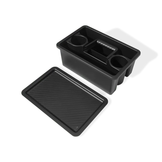 Weber Works™ Caddy with Tray Lid - Drops into Weber Works™ side table or XL side table