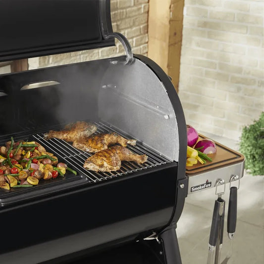Weber Stainless Steel Cooking Grate - Compatible with SMOKEFIRE EX4/EX6/EPX6 wood pellet grills and SPIRIT 300