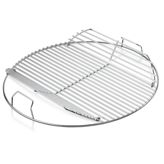 Hinged Cooking Grate - Compatible with 18" charcoal grills