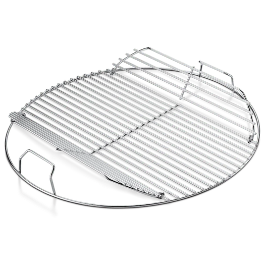 Hinged Cooking Grate - Compatible with 22" charcoal grills