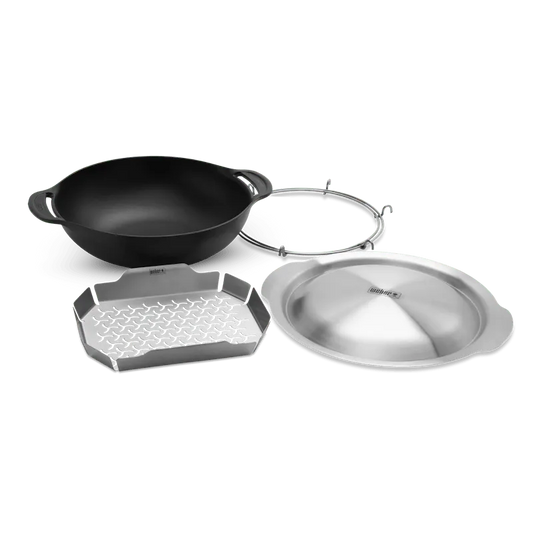WEBER CRAFTED Wok & Steamer
