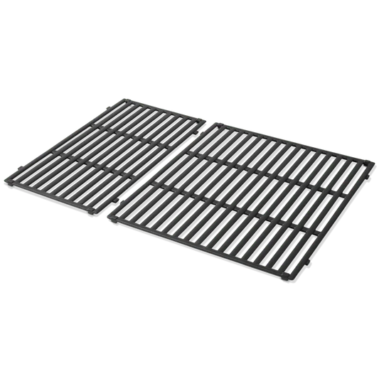 WEBER CRAFTED Porcelain-Enameled Cast-Iron Cooking Grates - Compatible with Genesis 300 2016+ series