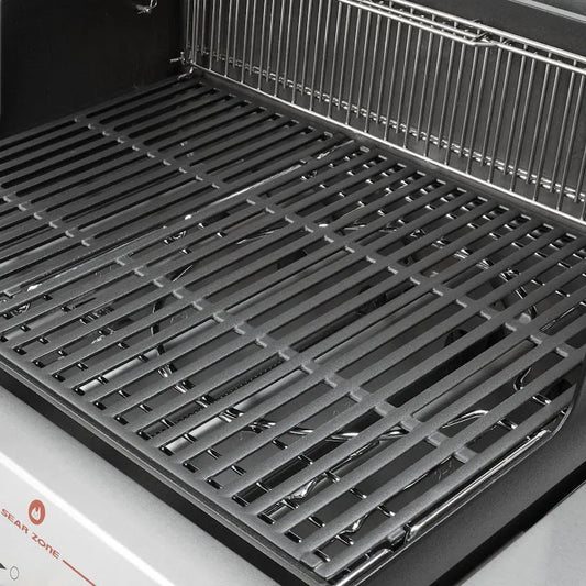 WEBER CRAFTED Porcelain-Enameled Cast-Iron Cooking Grates - Compatible with Genesis 300 2016+ series